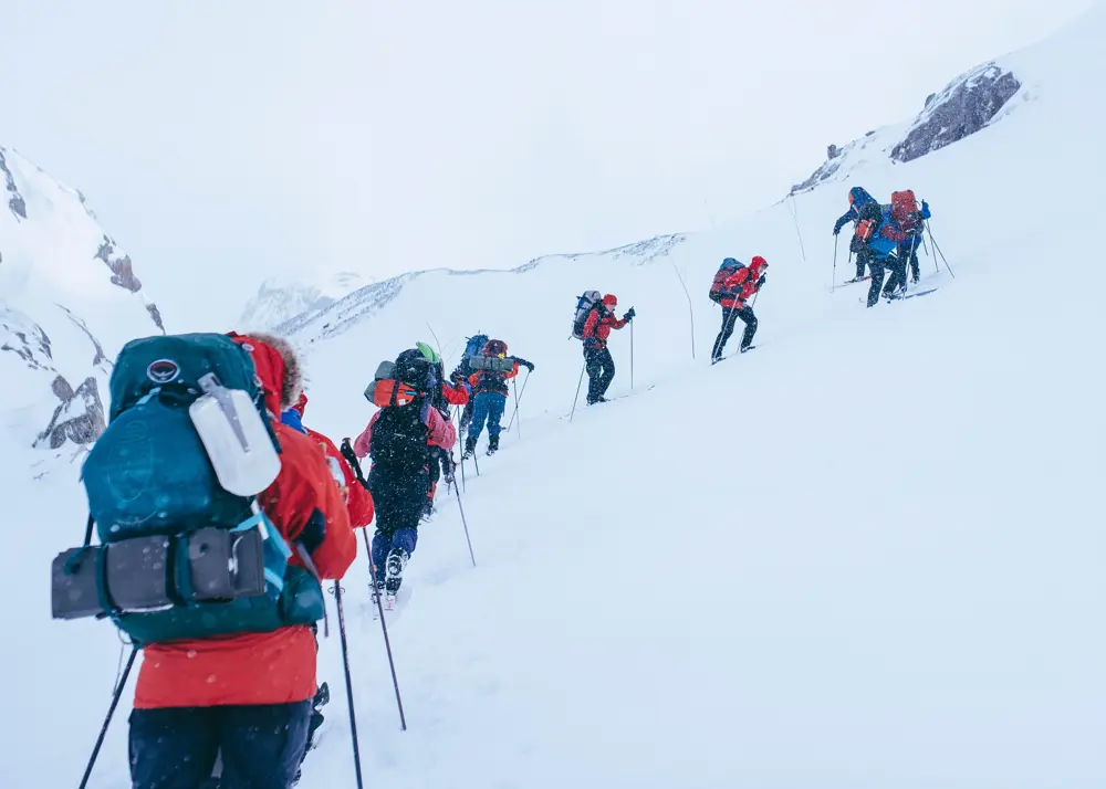 Bilder fra fellestur mellom Nørdstedalseter og Sognefjellshytta. Andre etappe av MASSIV.